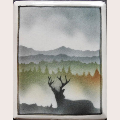 Elk Tile by Chris Kroupa